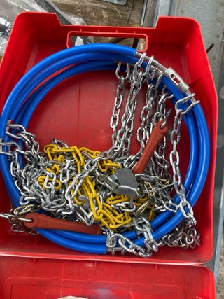 Cadenas para la nieve diferentes medidas
