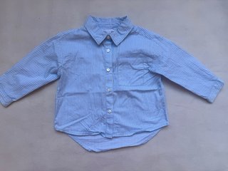 Camisa Zara Rayas Talla 18-24 Meses