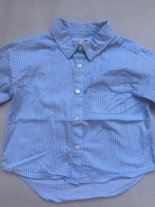 Camisa Zara Rayas Talla 18-24 Meses