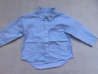 Camisa Zara Rayas Talla 18-24 Meses