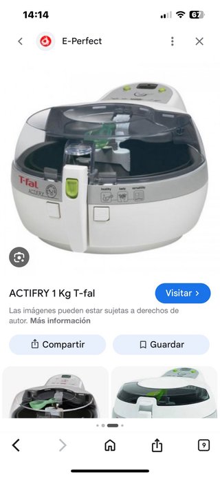 Freidora de aire Tefal Actifry 1kg