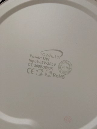 8x Pannelli LED rotondi e quadrati