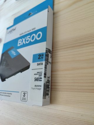 SSD Crucial BX500 2TB SATA 2.5 Nuevo SIN ABRIR