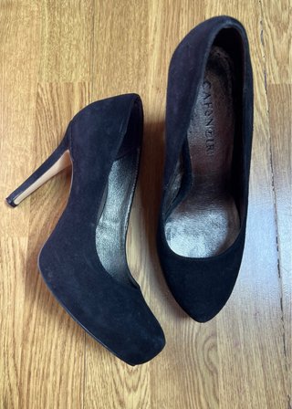 Zapatos de tacón CAFENOIR negros