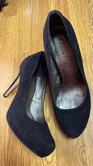 Zapatos de tacón CAFENOIR negros