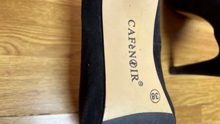 Zapatos de tacón CAFENOIR negros
