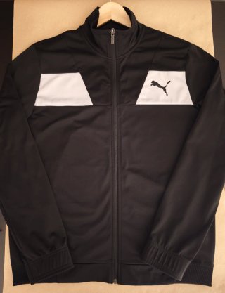 Chaqueta Deportiva Puma Techstripe negra Talla L