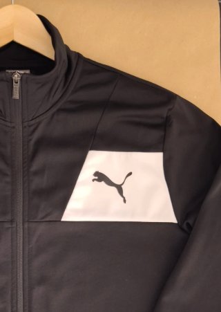 Chaqueta Deportiva Puma Techstripe negra Talla L
