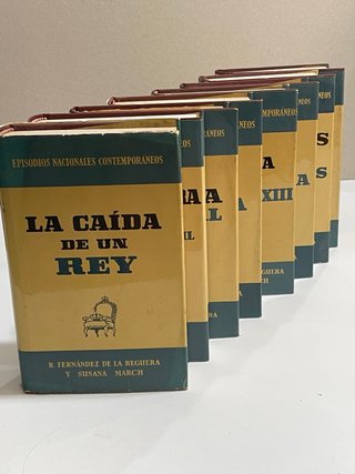 8 Libros Episodios Nacionales Contemporáneos