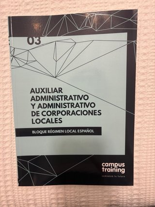 Lote Auxiliar Administrativo Madrid