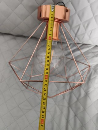Lámpara de techo moderna dorada