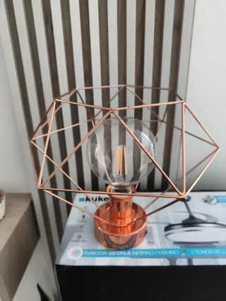 Lámpara de techo moderna dorada