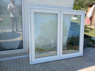 Ventana aluminio doble cristal