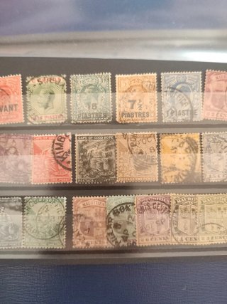 Lote Sellos Antiguos Varios Países