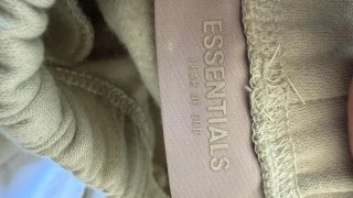 Pantalones Essentials Beige/Verde