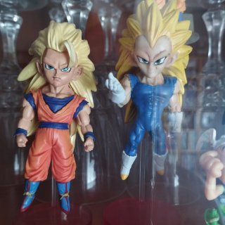 Figuras Goku y Vegeta Super Saiyan 3