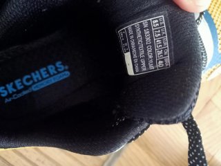 Zapatillas Skechers Azul y Amarillo