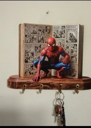 Appendi Chiavi Spiderman Libro Fumetti