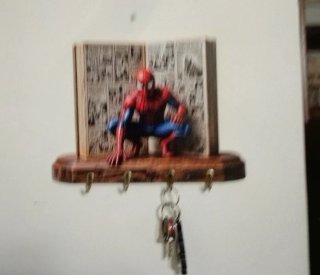 Appendi Chiavi Spiderman Libro Fumetti