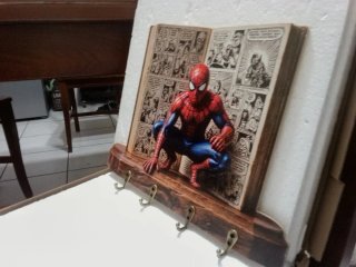 Appendi Chiavi Spiderman Libro Fumetti
