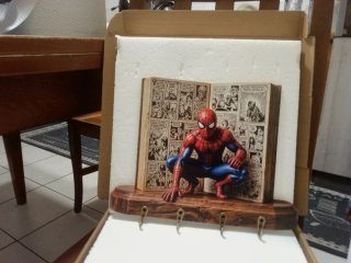 Appendi Chiavi Spiderman Libro Fumetti