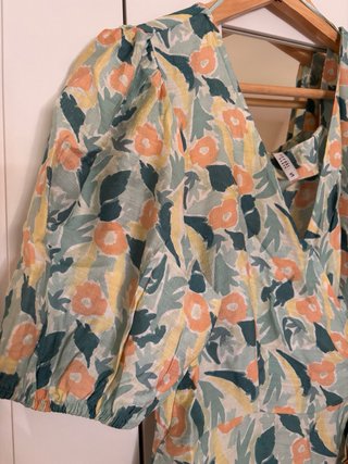 Vestido estampado floral