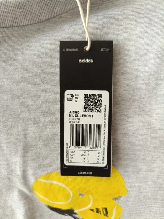 Camiseta Adidas Gris Hombre