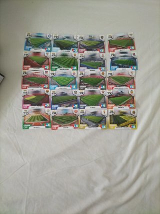 Cromos Liga Adrenalyn 2025/26. Estadios 20 cartas.