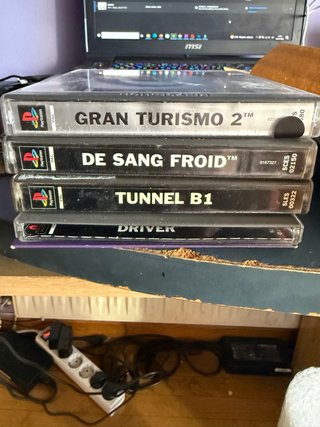 Lote 6 Juegos PS1: Driver, Gran Turismo 2, Demo 1,