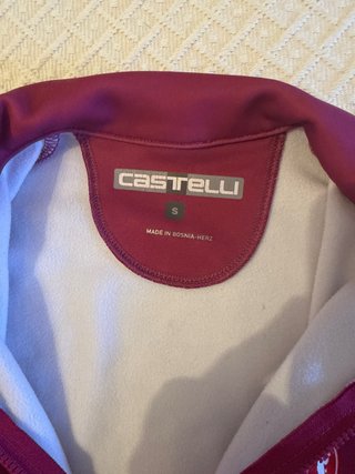 Maillot Ciclismo Mujer Castelli Morado/Naranja