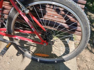 Bicicleta JL Wenti Arroyo Roja