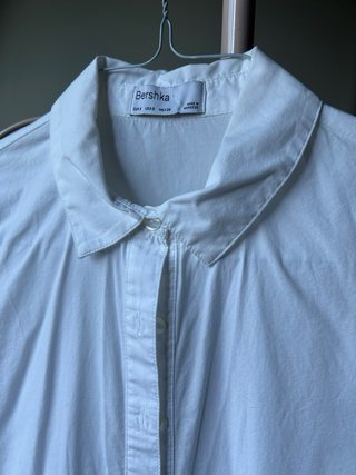 Abito camicione Bershka bianco