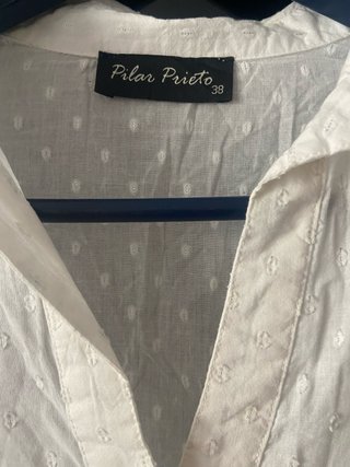 Blusa Blanca Pilar Prieto