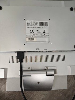 Monitor LCD iMAX 17 Auxiliar Ordenador