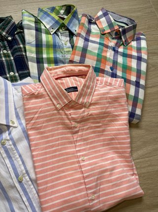 Lote 6 Camisas Estampadas Hombre