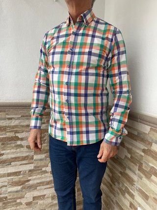 Lote 6 Camisas Estampadas Hombre