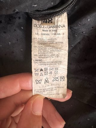 Chaqueta de cuero original