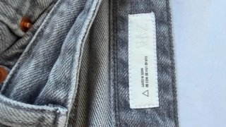 Pantalones Zara Flare Grises