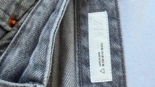 Pantalones Zara Flare Grises