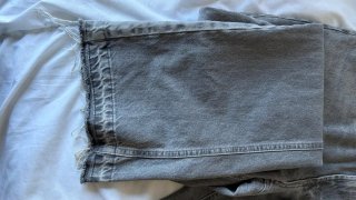 Pantalones Zara Flare Grises