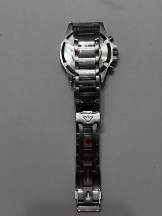 Orologio Emporio Armani Uomo Nero Argento