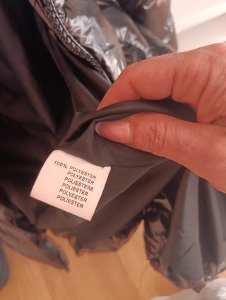 Abrigo plumífero  Talla L