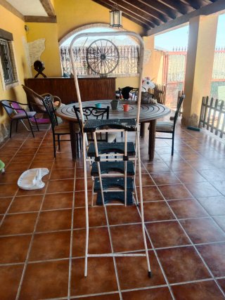 Escalera plegable 5 peldaños
