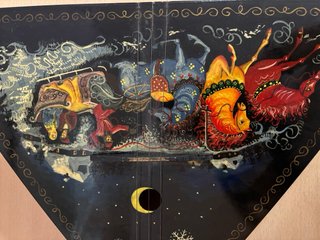 Balalaika y Cítara Decorada