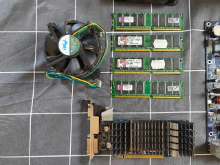 Pack PC Antiguo/Retro Componentes