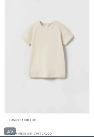 ZARA Camiseta T.13/14