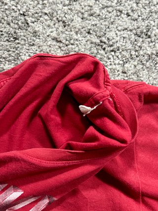 Nike camiseta roja logo 3D vintage XL
