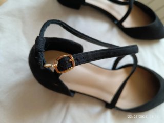 Zapatos de tacón negros para ceremonia
