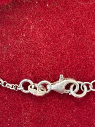Cadena Plata 925 Cruz Religiosa Ajustable