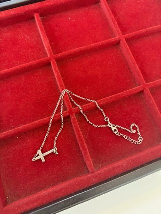 Cadena Plata 925 Cruz Religiosa Ajustable